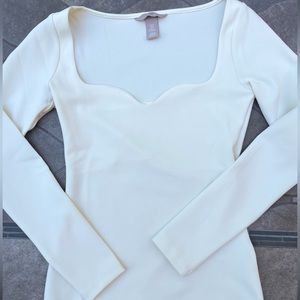 White H&M Blouse